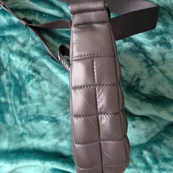 Kate Spade Quilted Charcoal Crossbody Bag - Picture 4 of 5